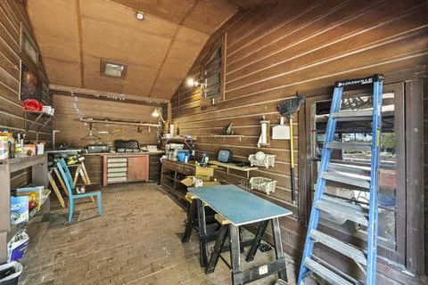 The front of a house Stock Photos