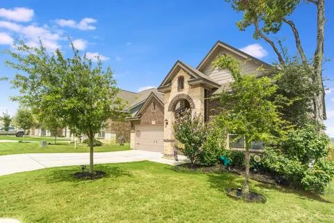 The front of a house Stock Photos