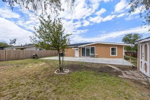 The front of a house Stock Photos