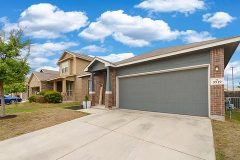 The front of a house Stock Photos