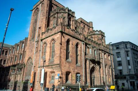 Front of John Rylands Library Stock Photos