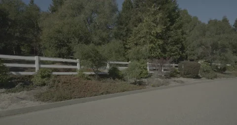 Front left driving plate - Avila Valley Drive at Tierra Del Pajaro, Pismo Beach Stock Footage 294778817
