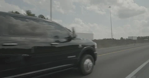 Front left driving plate - Highway 285 at Highway 20, Atlanta 스톡 동영상 252548645