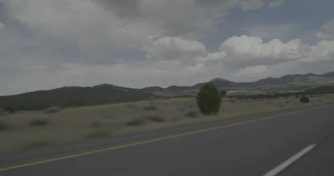 Front left driving plate - Highway 70 at Mile 2 Beaver Video stock 288515526