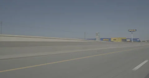 Front left driving plate - Highway 25 at East Couny Line Road Denver Stock Footage 289068569