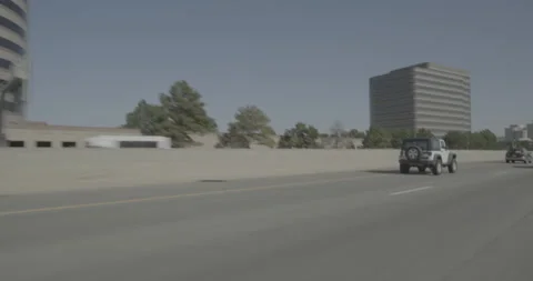 Front left driving plate - Highway 25 at Belleview Avenue Denver Stock Footage 289266336
