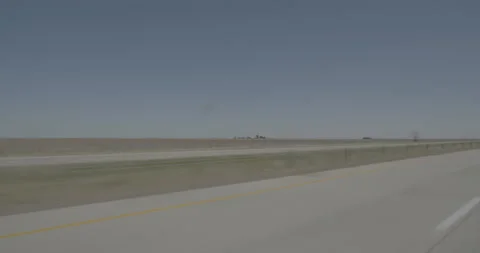 Front left driving plate - Highway 80 at Mile 389 Egbert Vídeo Stock 289894899