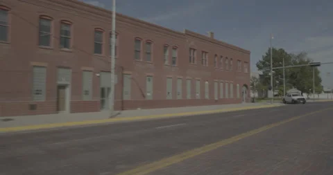 Front left driving plate - Highway 2 at Laramie Avenue Alliance Stock Footage 290062288