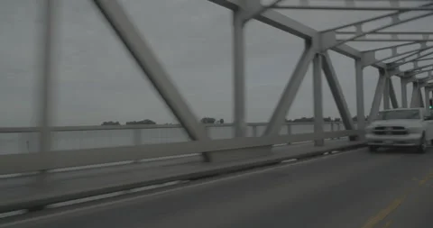 Front left driving plate - Highway 12 at Emigh Road, Rio Vista Vídeo Stock 293342184