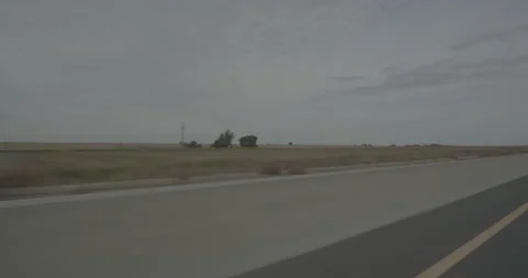 Front left driving plate - Highway 12 at Mile 7, Rio Vista Stock Footage 293345894