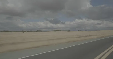 Front left driving plate - Highway 104 at Mile 20, Amador County Stock Footage 293591572