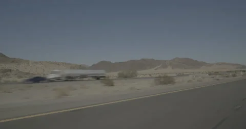Front left driving plate - Highway 15 at Mile 114, Dunn Vídeo Stock 293801840