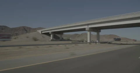 Front left driving plate - Highway 15 at Mile 123, Dunn Vídeos de archivo 293803926