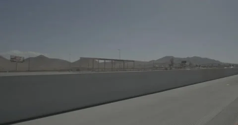 Front left driving plate - Highway 15 at Sloan Road, Sloan Vídeo Stock 294541844