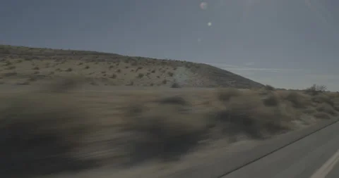 Front left driving plate - Highway 15 at Mile 114, Dunn Stock Footage 294685552