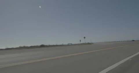 Front left driving plate - Highway 1 at Mile 62, San Simeon Stock Footage 294919795
