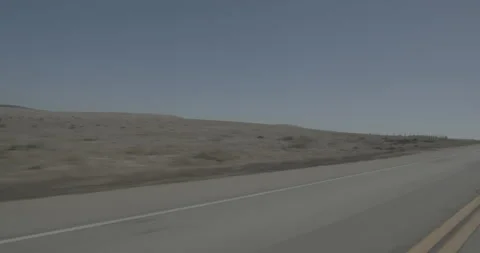 Front left driving plate - Highway 1 at Mile 65, Ragged Point Stock Footage 294935618