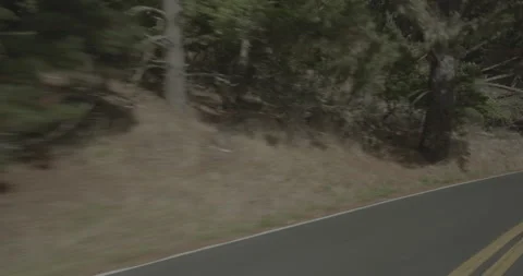 Front left driving plate - Highway 1 at Mile 14, Stinson Beach Stockbeeldmateriaal 295036915