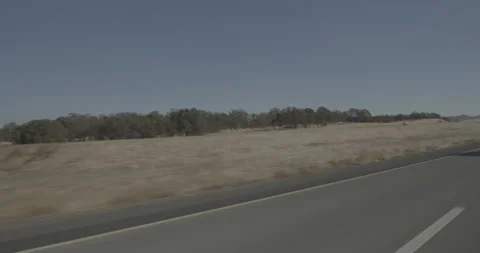 Front left driving plate - Highway 120 at Mile 4, Keystone Stock Footage 295041838
