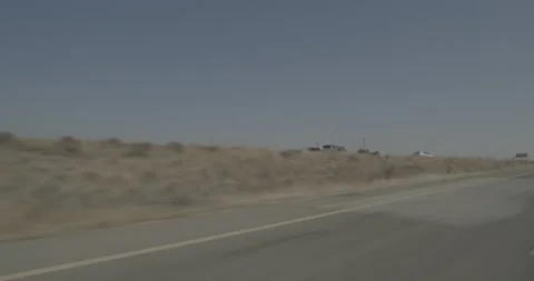 Front left driving plate - Highway 180 at Temperance Avenue, Fresno Stockbeeldmateriaal 295192540