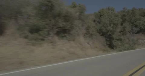Front left driving plate - Highway 180 at Mile 105, Dunlap Vídeos de archivo 295211993