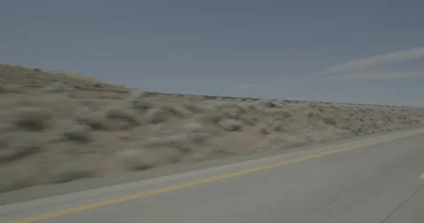 Front left driving plate - I-80 at Mile 256, Dunphy Stock Footage 285247286