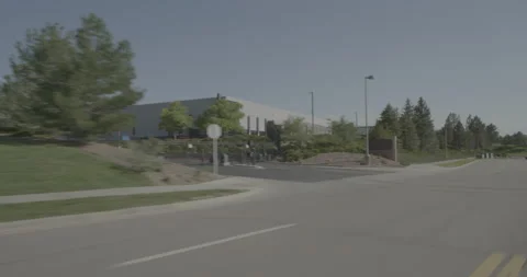 Front left driving plate - Inverness Drive at Liberty Boulevard Denver 動画素材 289274123