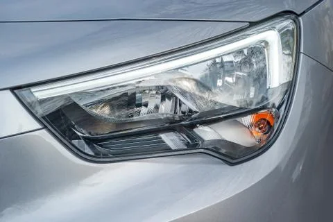 Front light of a car Stock Photos