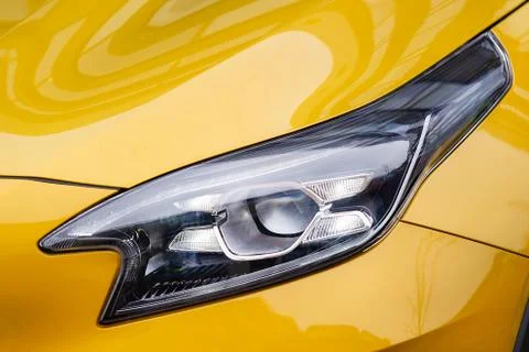 Front light of a car Stock Photos