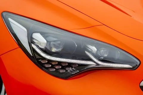 Front light of a car Stock Photos