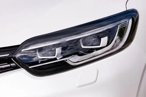 Front light of a car Foto stock