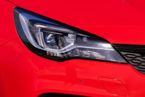 Front light of a car Stock Photos