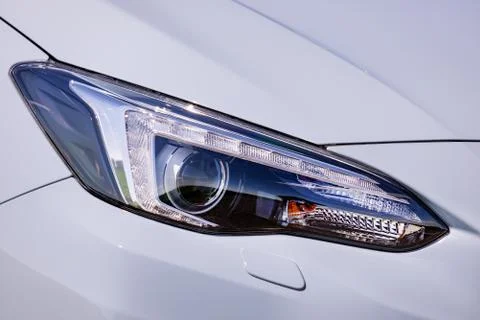 Front light of a car Stock Photos