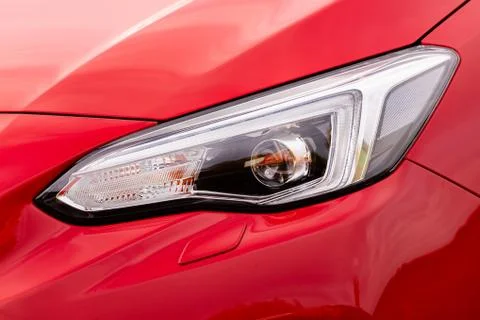 Front light of a car Stock Photos
