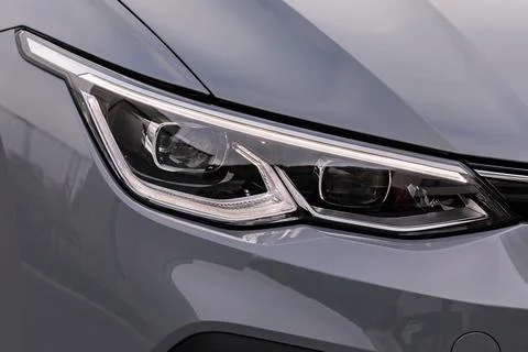 Front light of a car Stock Photos