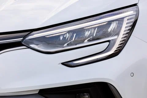 Front light of a car Stock Photos