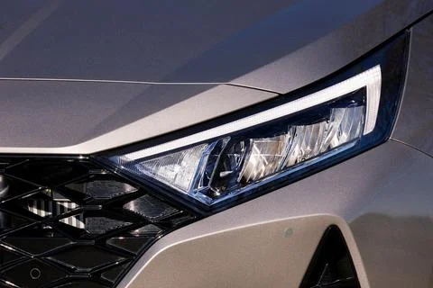 Front light of a car Stock Photos