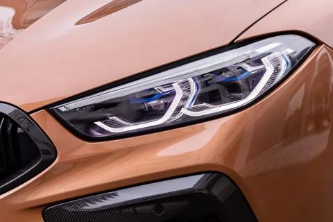 Front light of a car Stock Photos