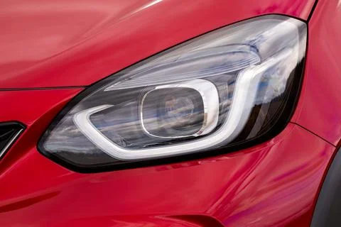 Front light of a car Stock Photos