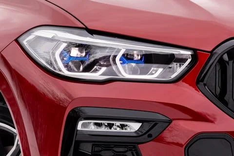 Front light of a car Stock Photos