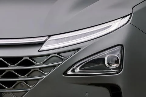 Front light of a car Stock Photos