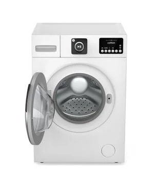 Front load washing machine Stock Illustration