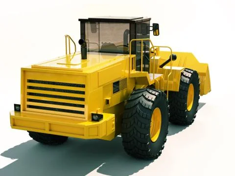 Front loader Stock-Illustration
