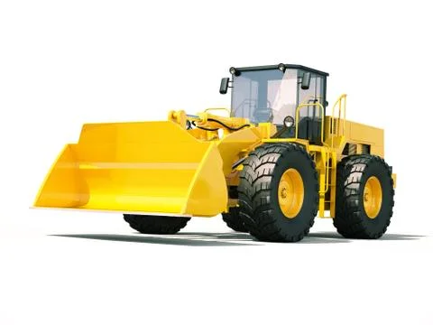 Front loader Stock Illustration