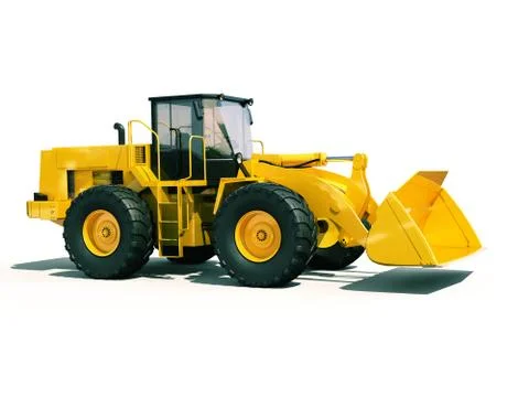 Front loader Stock Illustration