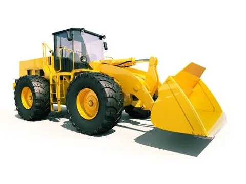 Front loader Stock Illustration