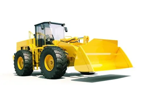 Front loader Иллюстрация