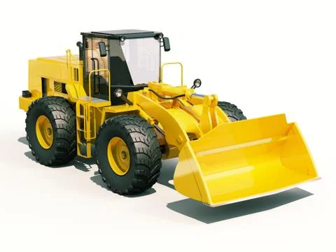 Front loader Illustrazione stock