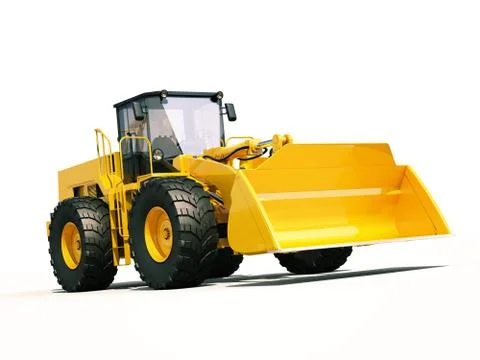 Front loader Stock Illustration