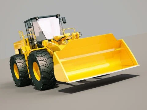 Front loader Stock-Illustration